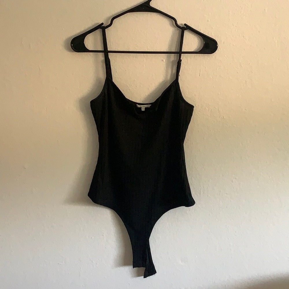 black bodysuit